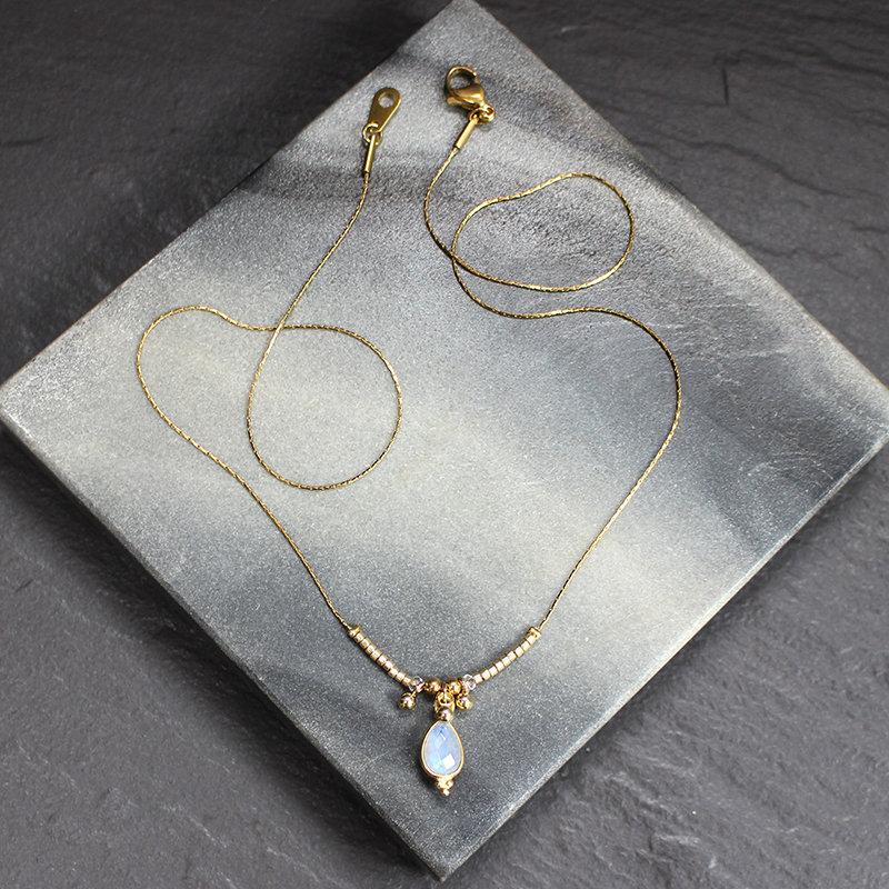 Collier - Talisman pierre de lune – Image 2