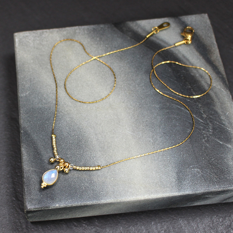 Collier - Talisman pierre de lune – Image 5