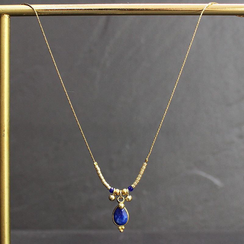 Collier - Talisman lapis lazuli – Image 3