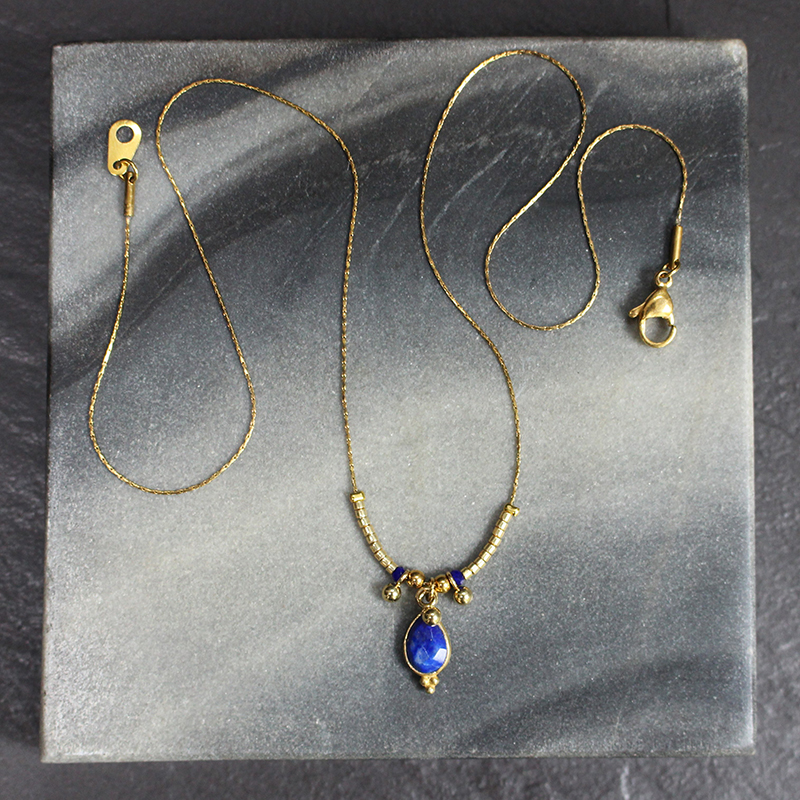 Collier - Talisman lapis lazuli – Image 4