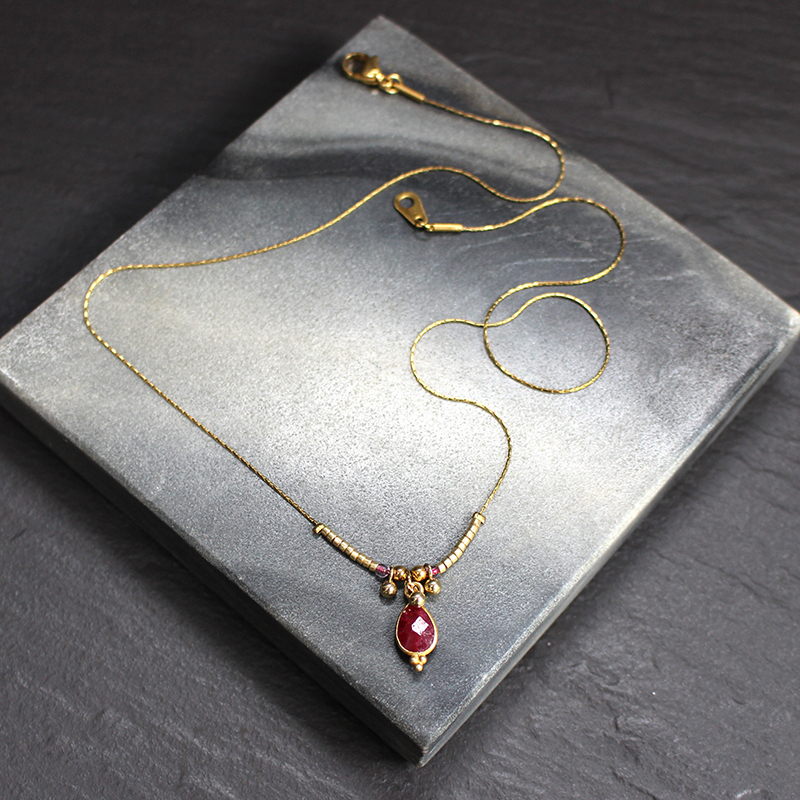 Collier - Talisman rubis – Image 4