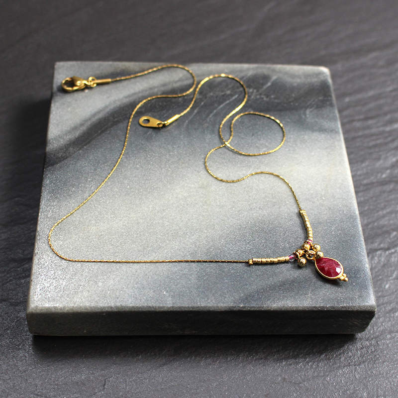 Collier - Talisman rubis – Image 3