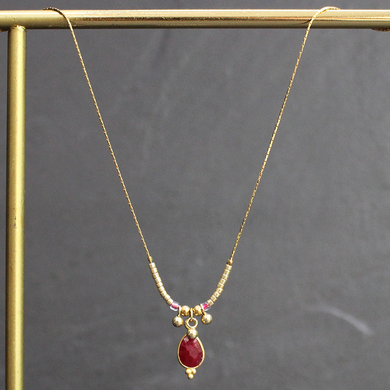 Collier - Talisman rubis – Image 2