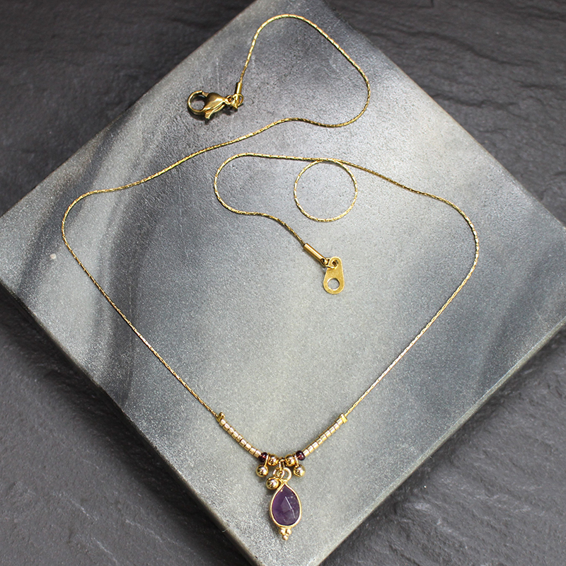 Collier - Talisman améthyste – Image 3
