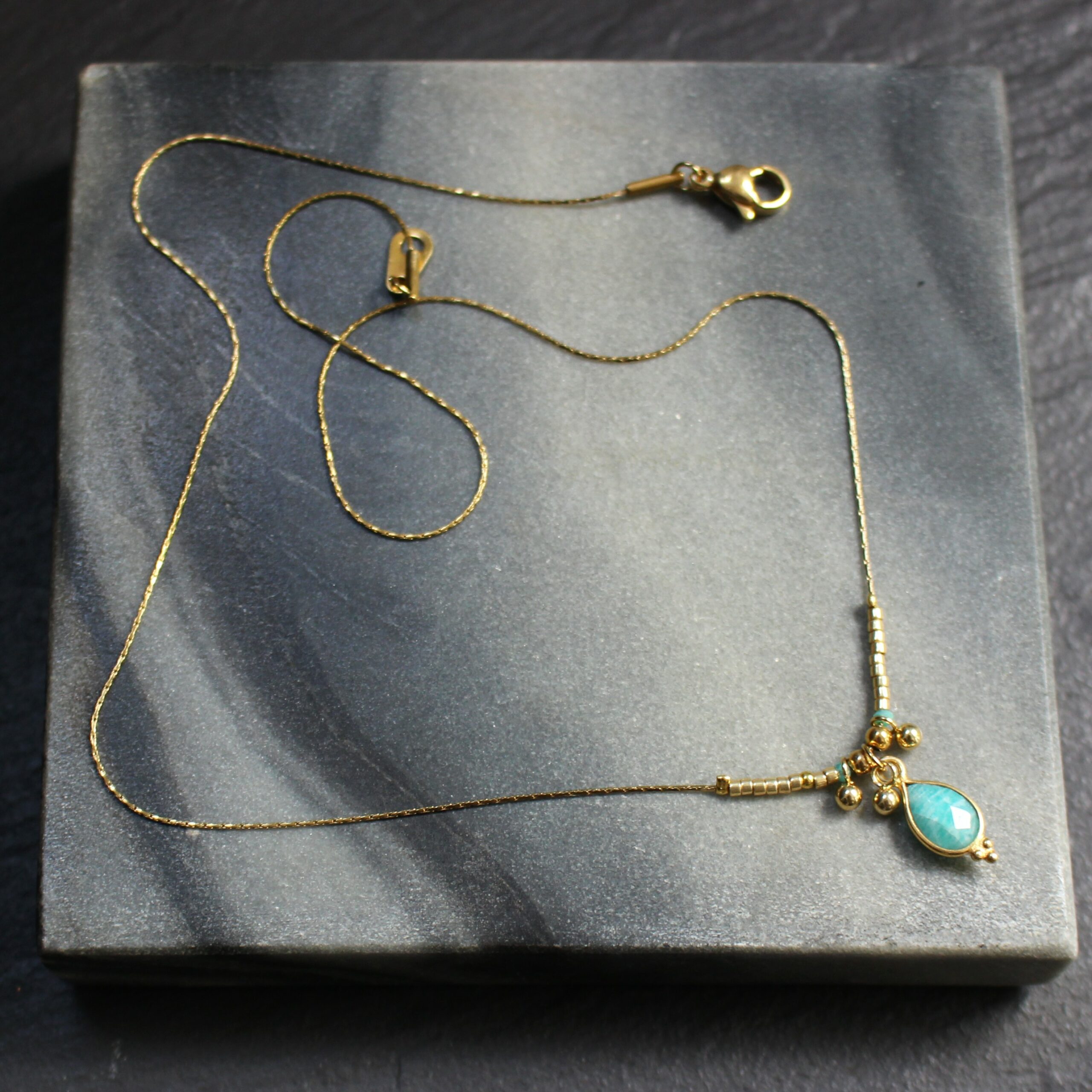 Collier - Talisman amazonite – Image 2
